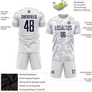 Kit de football d'équipe OEM direct d'usine maillot sublimé personnalisé tissu à séchage rapide logo personnalisé jeunesse adulte expédition rapide - Product Image 6