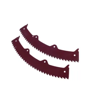 Cuchillos CLAAS para cosechadora 585 cortador de dientes izquierdo semi-Arco 26191834 para personalización de Jaguar