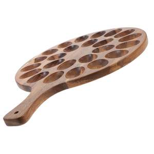 ที่ใส่ไข่ทำจากไม้สำหรับห้องครัวฟาร์มและตลาดเครื่องครัวถาดใส่ไข่ปลอดภัย - Product Image 2