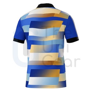 Golf personnalisé pour hommes pour polo-Nouveau design solide motif Streetwear vêtements impression en gros pour Polo T-Shirt - Product Image 4