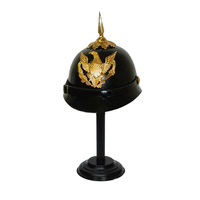 Casque d'armure allemand en cuir vert/Casque d'armure allemand/Casque d'armure en cuir Casque de Pickelhaube allemand médiéval à vendre