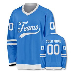 2025 vente en gros de haute qualité dernière conception maillot de Hockey sur glace vêtements de Sport d'équipe personnalisés maillot de Hockey sur glace pas cher - Product Image 1