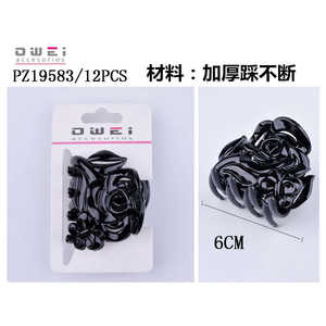 กิ๊บติดผมน่ารักสไตล์วินเทจสุดหรูชุด12ชิ้นพร้อมวัสดุต่างๆสำหรับตกแต่งผมสำหรับงานปาร์ตี้ - Product Image 1