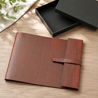 Carnet de voyage multifonctionnel A4/A5 fait main en cuir personnalisé, 100 feuilles, agenda réutilisable, calendrier de bureau, cadeau