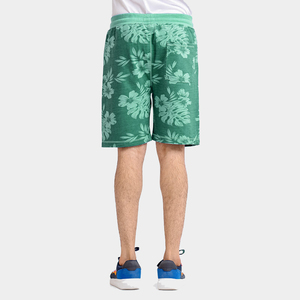 Short de fitness avec logo imprimé personnalisé de style vintage pour hommes High Street Gym Short mi-taille respirant 100% coton à séchage rapide - Product Image 2