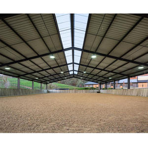 Structure en acier préfabriquée à prix abordable pour écurie, manège intérieur, terrain d'équitation et box à chevaux portable - Product Image 3
