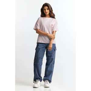 Camiseta Básica WM-KTP-SS24-066 100% Algodón Jersey Transpirable y Bordada con Potpourri - Product Image 1