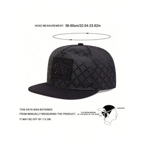 Người Đàn Ông Sang Trọng Của Bóng Chày Mũ Biểu Tượng Tùy Chỉnh Phẳng Brim Thời Trang Phố Có Thể Điều Chỉnh Được Trang Bị Hip Hop Snapbacks Ren Phẳng Thoải Mái Thời Trang - Product Image 2