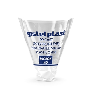 Macro personnalisé moulé PP 40 microns perforé 2 faces sacs en plastique emballage étanche à l'humidité pour les plantes et les fleurs disponibles - Product Image 2