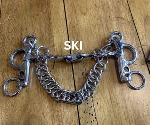 Broca de caballo Flexi Pelham acanalada de alta calidad de acero inoxidable para carreras occidentales logotipo personalizado fábrica venta completa - Product Image 3