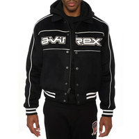 Vestes Avirex pour hommes faites en cuir de haute qualité avec logo personnalisé Offre Spéciale veste Averix blanche en cuir lourd avec logo personnalisé pour hommes