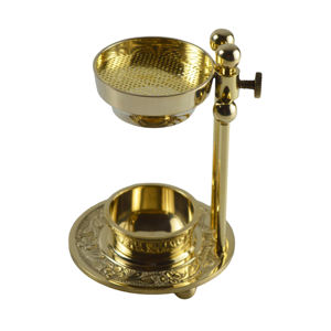 Brûleur d'encens de bonne conception, nouveau Design de finition polie, porte-encens en métal en laiton de meilleure qualité, décoration de la maison - Product Image 4