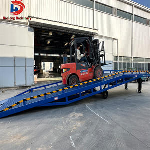 모바일 접이식 헤비 듀티 오토바이 적재 램프 2600KG 용량 HAOLONG HL-YD-8T 좋은 가격화물 및 저장 장비 - Product Image 3