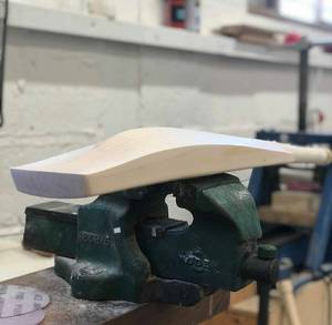 Bate de Cricket Pakistaní de Madera para Adultos, Tamaño Personalizado, Cubierta de Protección Completa, Ligero, Duradero, Alta Calidad, Exclusivo, Superpotente - Product Image 3