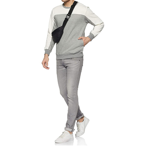 Sudadera básica de algodón mezclado fabricada en fábrica, precio asequible, ropa informal para hombre, sudadera de ajuste regular de fabricante superior para hombre - Product Image 4