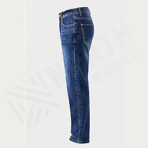 Pantalones Vaqueros Casuales Clásicos para Hombre al por Mayor, Pantalones Holgados de Secado Rápido, Corte Recto, Rayados, Color Personalizado al por Mayor - Product Image 3