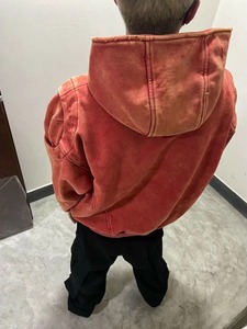 Sudadera con Capucha para Hombre, Estilo Retro, Otoño e Invierno, 480 g/m², Silueta Desestructurada, Lavado Ácido Intenso - Product Image 6