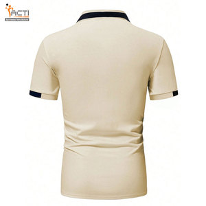 Camiseta Polo de tela cómoda hecha en Pakistán, camiseta polo informal de estilo personalizado que absorbe la humedad - Product Image 2