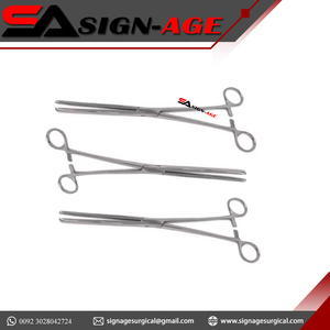คีมล็อกผ่าตัดแบบแมนนวลทำจากสเตนเลสได้รับการรับรองจาก Sign-Age - Product Image 4