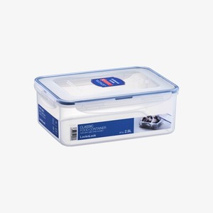 [LocknLock] High Quality Comfortable Grip Food Container Set CLASSIC Plastic Storage Container 2.6L HPL826 - Product Image 1