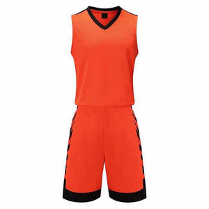 OEM haut tendance 2024 bonne qualité uniforme de basket-ball séchage rapide hommes uniforme de basket-ball manches courtes uniforme d'équipe de basket-ball - Product Image 1