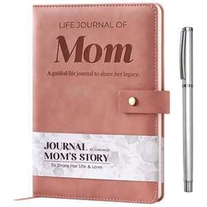 Diario de Cuero Life Story - Diario Guiado para Compartir Su Vida, el Mejor Regalo para el Día de San Valentín, Cumpleaños o Día del Padre para la Familia - Product Image 6