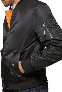 Highest Quality Custom Satin Bomber <b>Jacket</b> Polyester Winter <b>Men</b> and Women Baseball Satin Varsity <b>Jacket</b> Bomber <b>Jacket</b> 20 - Product Image 3