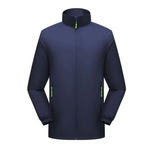 Coupe-vent à capuche pour hommes Veste légère et résistante à l'eau Full Zip Casual Outdoor Shell Coat pour la course à pied, le vélo ou le streetwear - Product Image 3