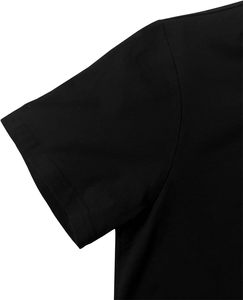 T-shirt en coton respirant éco-responsable surdimensionné pour femmes, logo personnalisé, impression sérigraphique, design uni décontracté, bouton, taille plus - Product Image 2