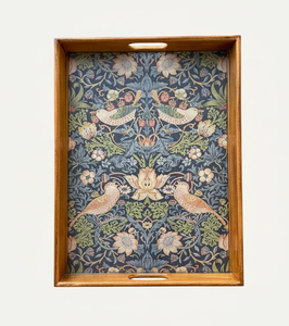 Bandeja de Servicio Multiusos Ecológica de Madera Maciza, Bandeja de Madera Natural Hecha a Mano, Tamaño Personalizado para Desayuno, Restaurante, Hotel - Product Image 2