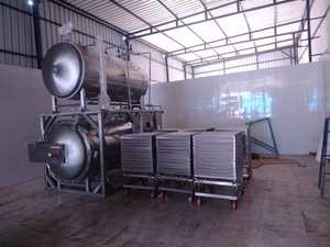 Canning Retort Agua Inmersión Cum Shower Retort Acero inoxidable 304 Vapor Agua Spray Retort Esterilizador - Product Image 5