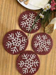 Posavasos de nogal Juegos de posavasos de madera de nogal-Calidad superior - Product Image 5