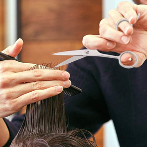 Tijeras de salón japonesas de 6 pulgadas de alta calidad para estilista, <span class=keywords><strong>Tutorial</strong></span> de corte de pelo, tijeras de peluquero, tu propia marca - Product Image 4