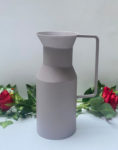 Hot Selling Traditional Eco-Friendly Floor <b>Powder</b> Coated Tabletop Iron Made Home Decorative Flower Display Vase for Living Room - Product Image 3