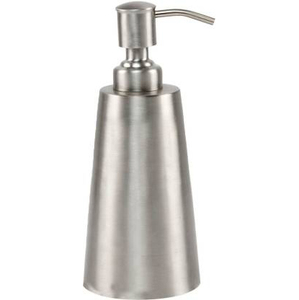 Botte de lotion liquide de savon de salle de bains dans un miroir brillant fini avec une bouteille de shampooing de pompe de distributeur d'acier inoxydable pour la salle de bains - Product Image 3