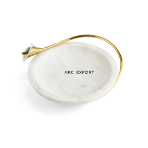 ถาดเสิร์ฟอาหารและขนมสไตล์ตกแต่งโต๊ะสุดหรูถาดเสิร์ฟขนมทำจากอะลูมิเนียม - Product Image 2