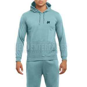 ชุดวอร์มผ้าคอตตอนโพลีเอสเตอร์สำหรับผู้ชายชุดวอร์มผ้าคอตตอนดีไซน์ใหม่ล่าสุดโลโก้ออกแบบได้ตามต้องการไซส์ใหญ่พิเศษ - Product Image 5