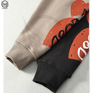 Sudadera con Capucha Personalizada con Logotipo, para Invierno, Gruesa, 100% Algodón, Felpa, Impresión 3D, Unisex, Impresión en Espuma, Ecológica, Impermeable - Product Image 6