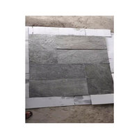 Haute qualité argent brillant ardoise pierre grand livre panneau carreaux extérieur extérieur décor à la maison naturel aiguisé finition de Surface dernière conception