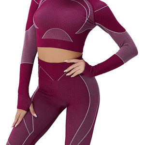 New Latest Design Women Gym Leggings Women Gym <b>Tight</b> Leggings High Waist Push Up Fitness Running Women Gym Leggings - Product Image 5