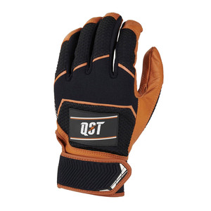 Meilleurs gants de frappeur de baseball en cuir respirant à prise antidérapante Outfield Softball extensible Design personnalisé de haute qualité - Product Image 5