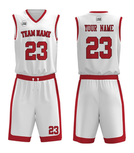 ชุดบาสเก็ตบอลฤดูร้อนแบบระบายอากาศได้ดี รุ่นใหม่ปี 2026 สำหรับทุกเพศทุกวัย ผลิตตามมาตรฐาน BSCI น้ำหนัก 180 กรัม พิมพ์ลายด้วยเทคนิคการถ่ายเทความร้อน - Product Image 1