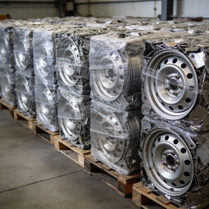 เศษล้อแม็กซ์อลูมิเนียมอัลลอยด์สำหรับยานยนต์ 99% ใช้แล้วทั้งวง สำหรับการผลิตแท่งโลหะ - Product Image 6