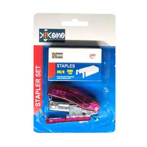 Mini Engrapadora Estándar Transparente con Grapas - Product Image 3