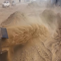 Nouveau système de récupération de fumier vert pour litière de vache HINDA ZPJ-8 180HP pour l'épandage de matériau de matelas de stalles de vaches