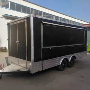 Remorque de restauration mobile spacieuse avec hotte de ventilation et système de sécurité incendie - Product Image 3