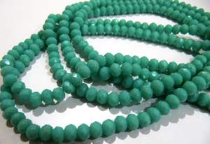 Natural Amazonite Faceted Green Gemstone <b>Beads</b> 7-8 mm Size 10 Inches Long Strand <b>Stone</b> <b>Beads</b> - Product Image 3