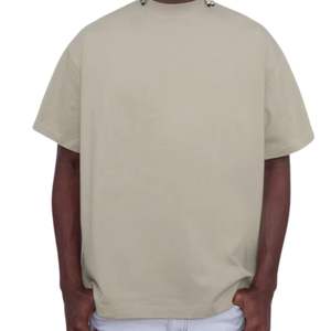 2025 Jersey de gran tamaño para hombre, camisetas cuadradas de gran tamaño, serigrafía personalizada, hecho profesional, superventas, patrón sólido, 220 gramos - Product Image 5