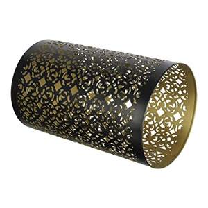 <b>Black</b> Iron Modern Round Votive <b>Holder</b>-Tealight <b>Candle</b> <b>Holders</b> for Diwali and Wedding Home Decor - Product Image 6