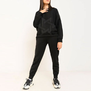 Traje Deportivo de Algodón Cortavientos con Logotipo Personalizado, Talla Grande para Mujer, Estilo Único - Product Image 5